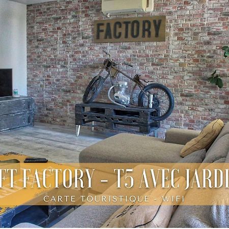 The Loft Factory 4 Chambres Vue Garonne + Jardin Lormont Exteriör bild
