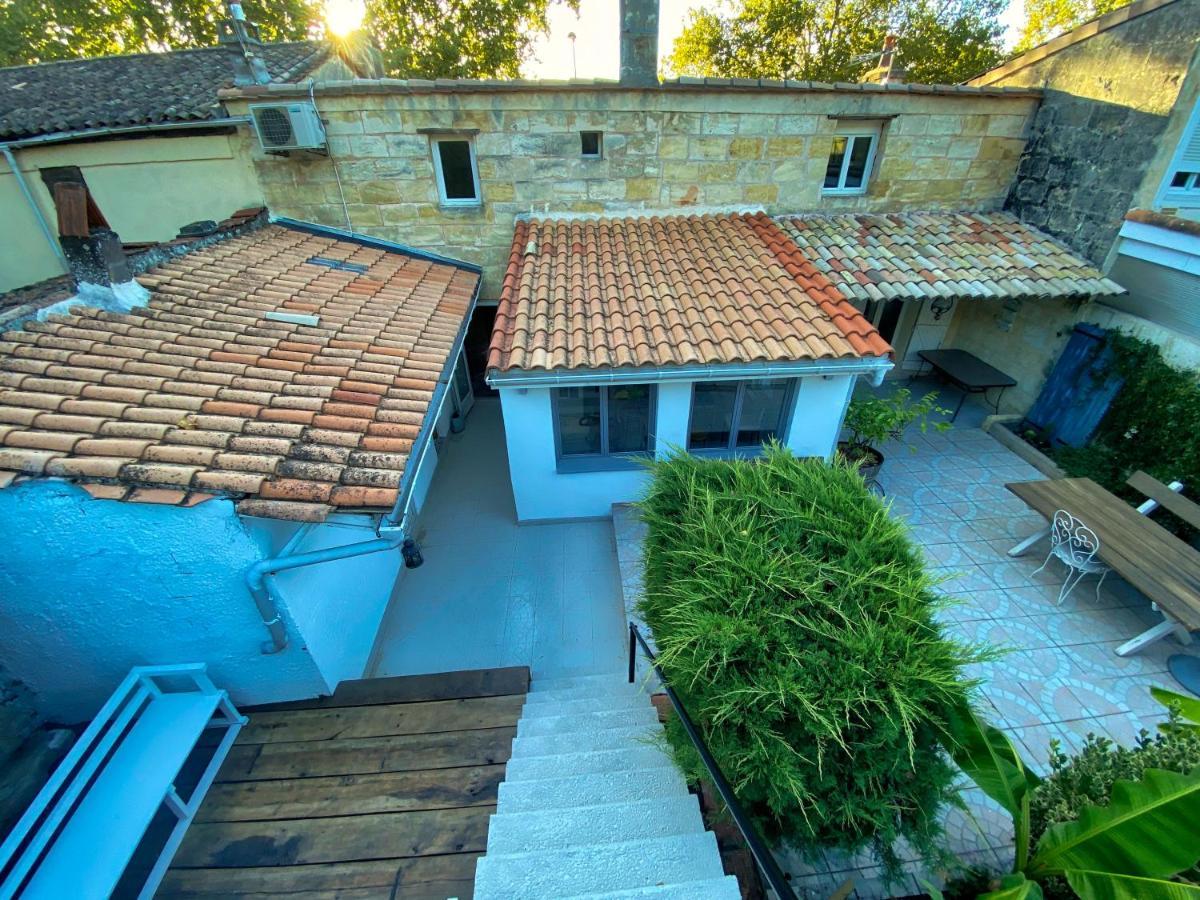 The Loft Factory 4 Chambres Vue Garonne + Jardin Lormont Exteriör bild