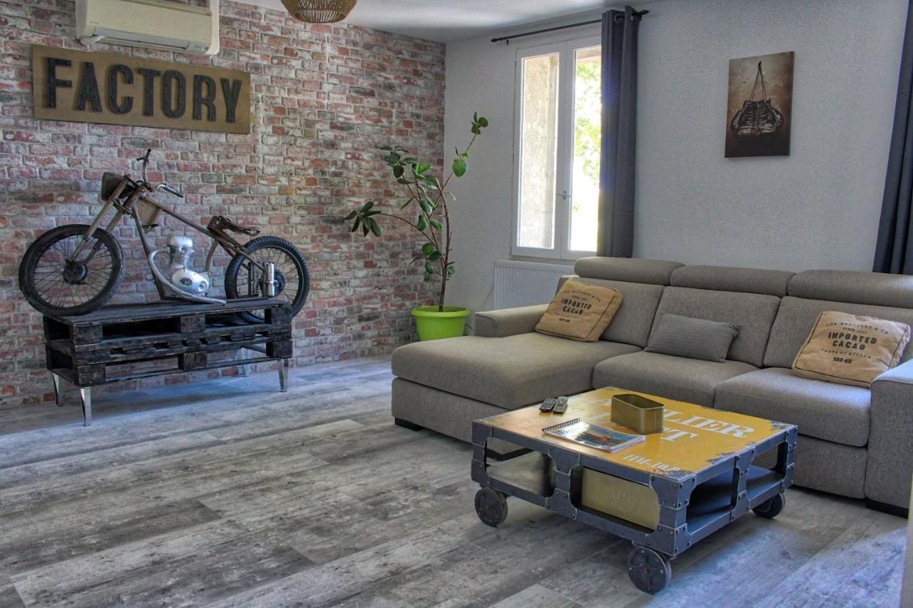The Loft Factory 4 Chambres Vue Garonne + Jardin Lormont Exteriör bild